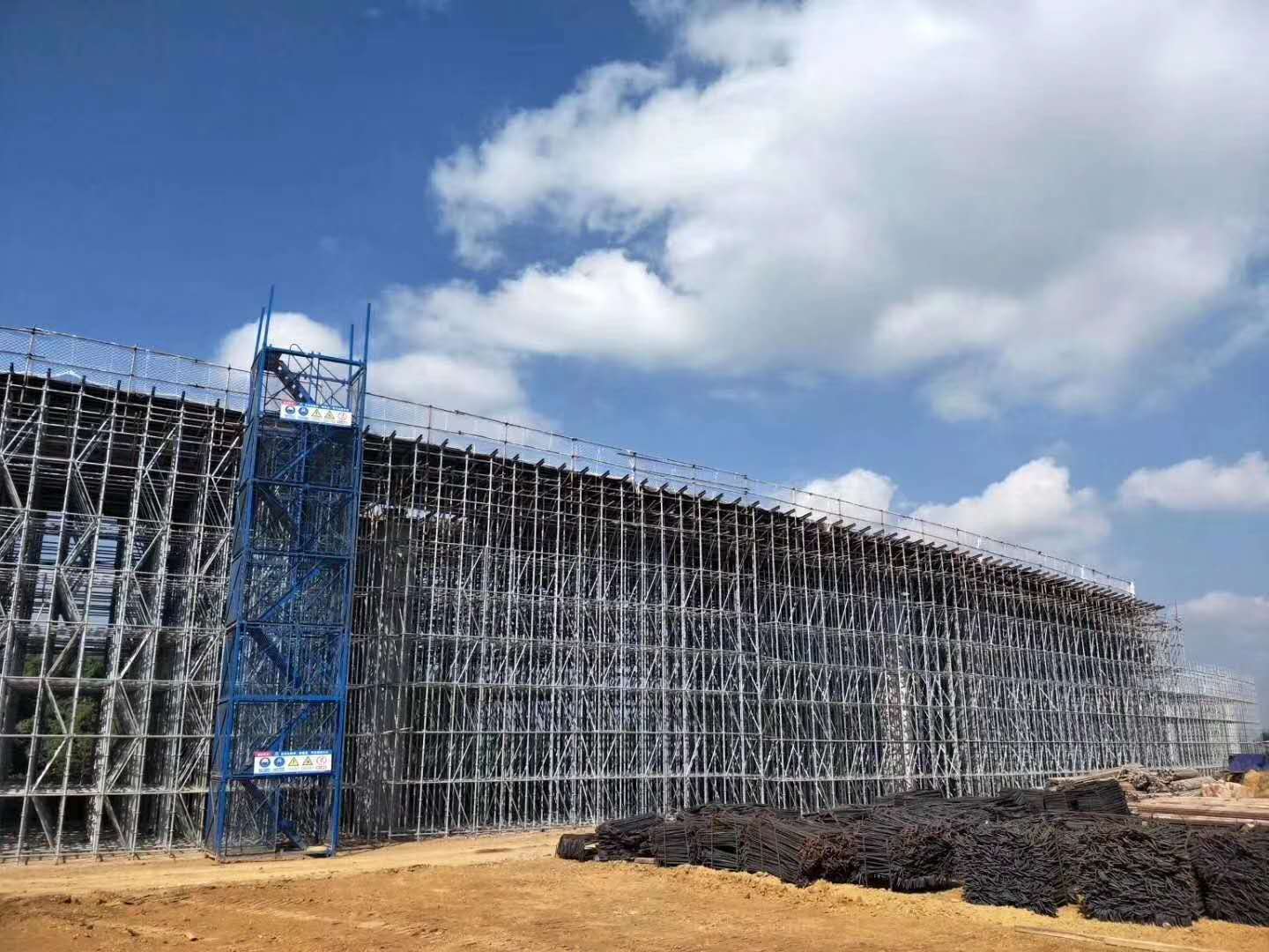盤扣腳手架搭建周期短，經(jīng)濟(jì)效益好！